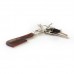 Pocket Moustache Comb with Keyring